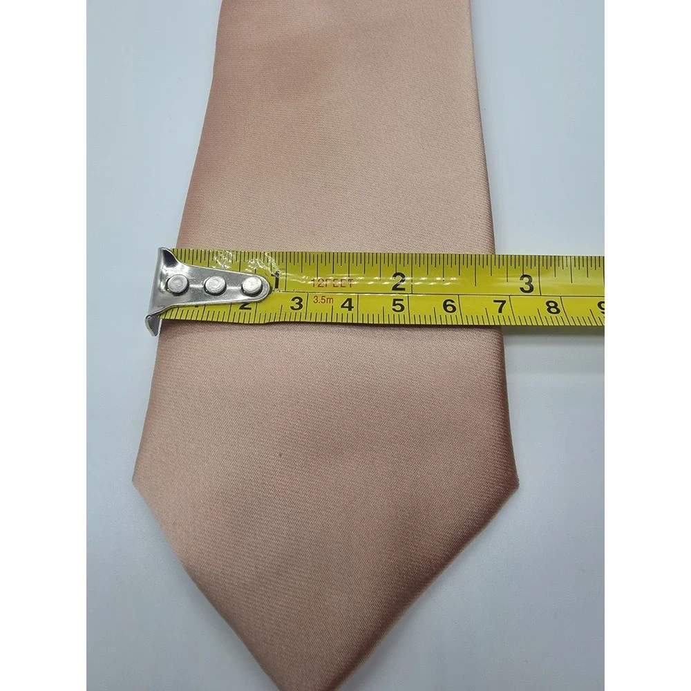 JF J. Ferrar Men's Polyester Tie Champagne 58